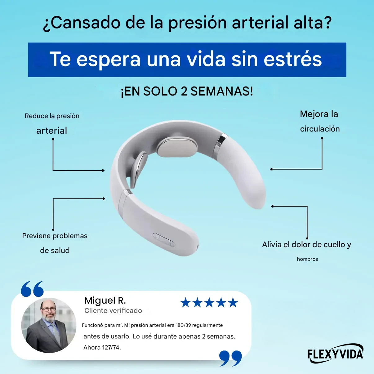 PulseX™ Dispositivo de terapia de doble pulso
