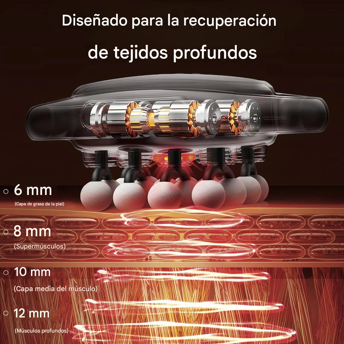 Masajeador de tejido profundo